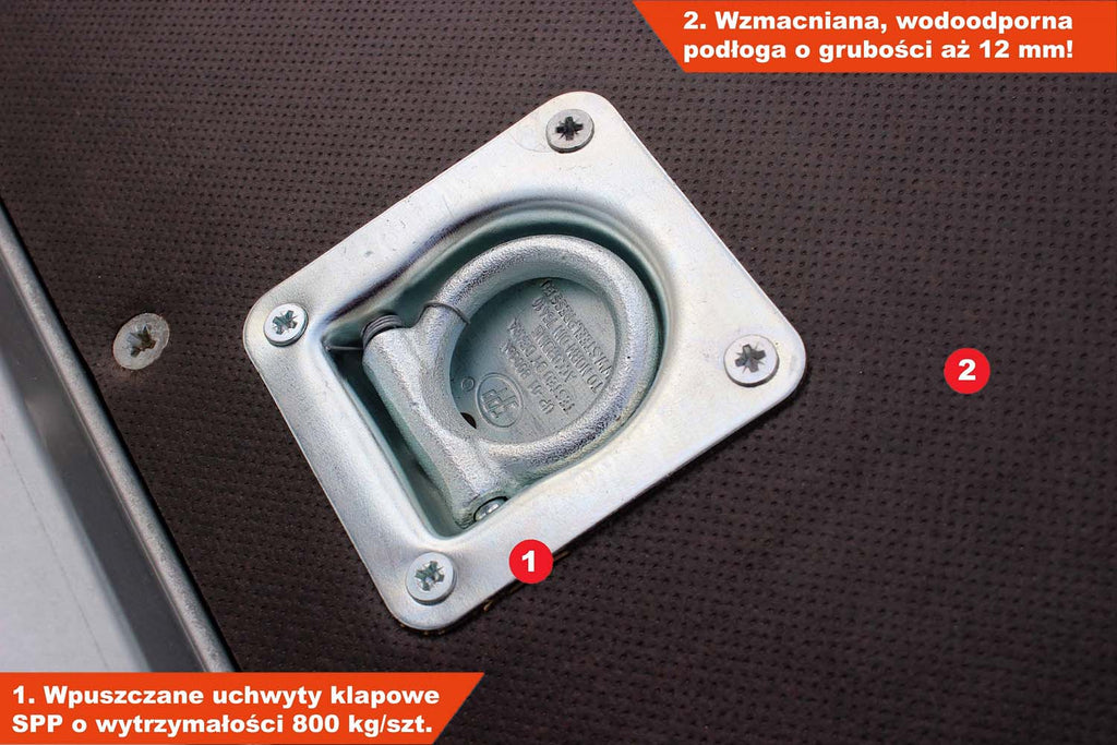 Przyczepa samochodowa Faro Magicus 300x150x35 cm Sklejka 195r13C