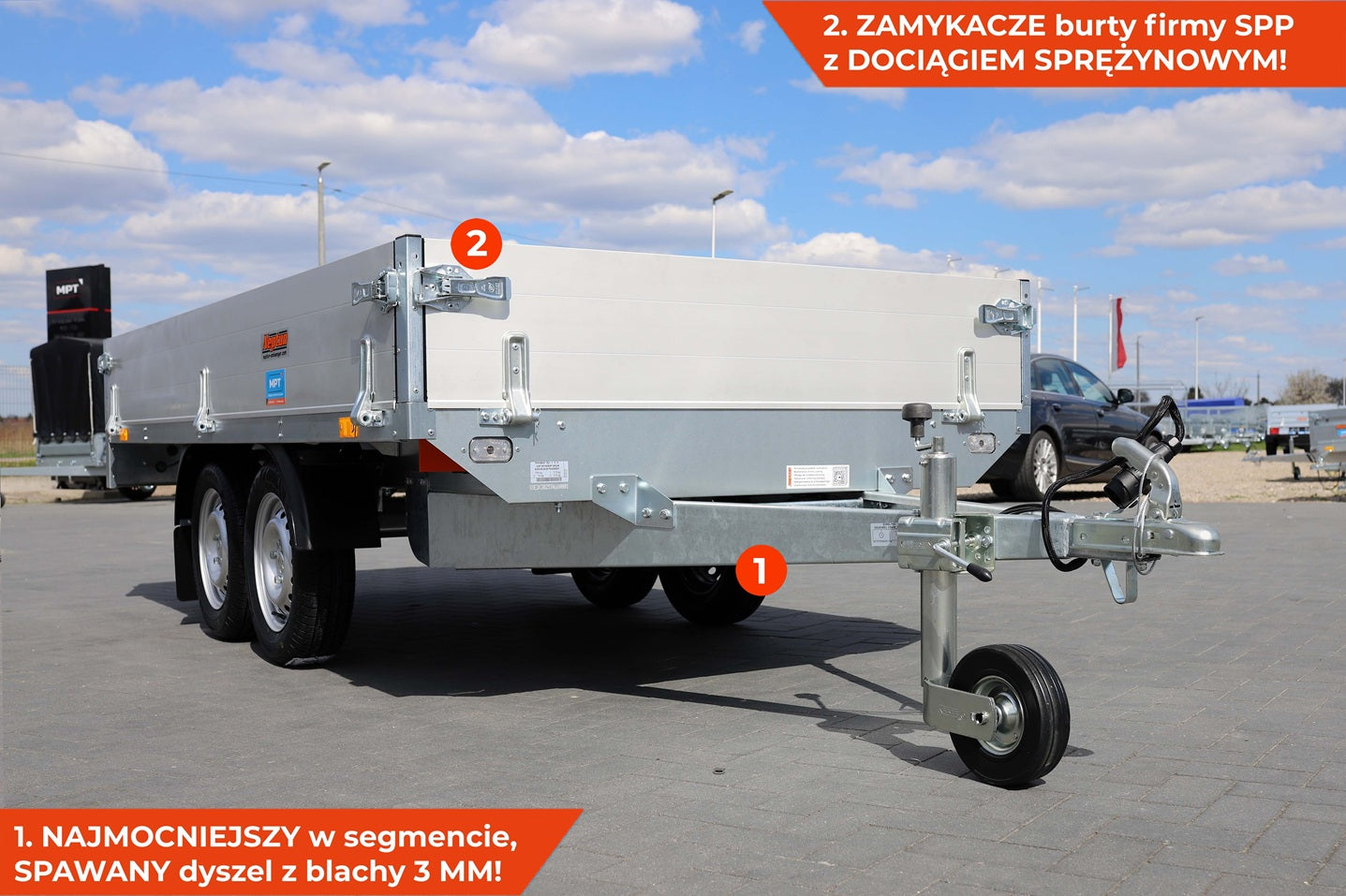 Przyczepka NEPTUN Nordica Elite N7-302 2 kps ELITE GN293
