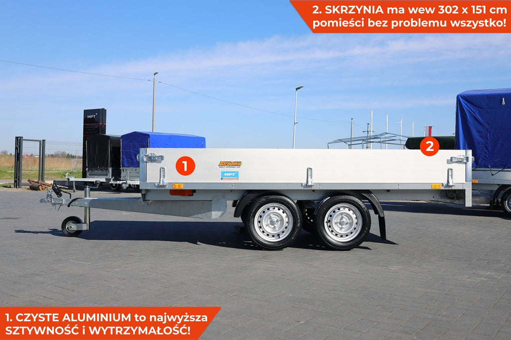 Przyczepka NEPTUN Nordica Elite N7-302 2 kps ELITE GN293