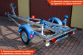 Przyczepa pod łódź Neptun N7-17 navy 310-550×99-150 cm GN034