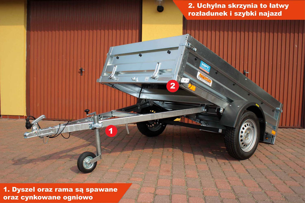 Przyczepka Neptun N7-210 rt 210x129x40 cm GN213