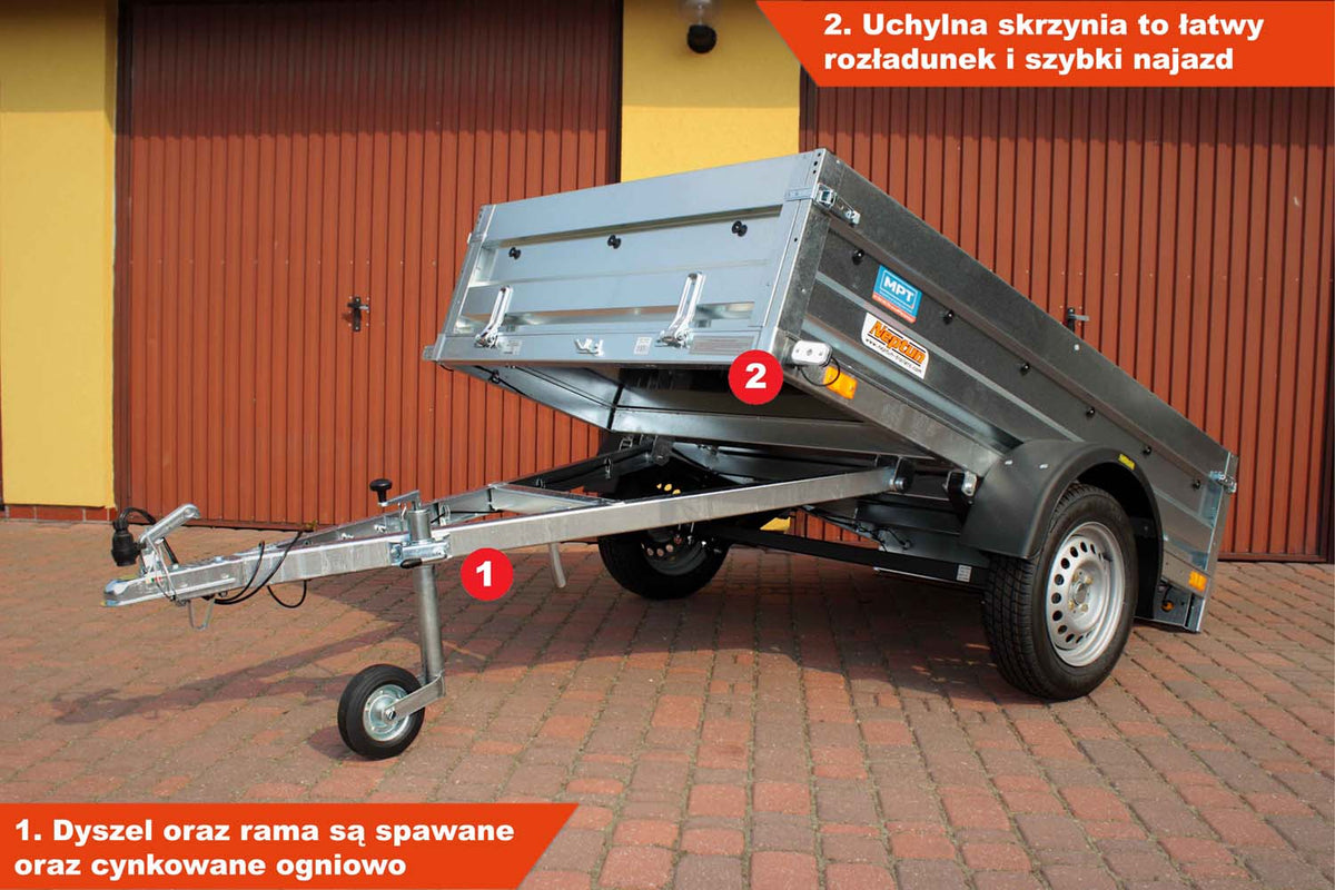 Przyczepka Neptun N7-210 rt 210x129x40 cm GN213
