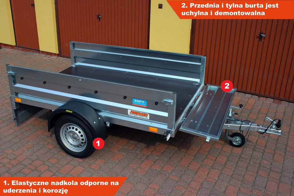Przyczepka Neptun N7-210 rt 210x129x40 cm GN213