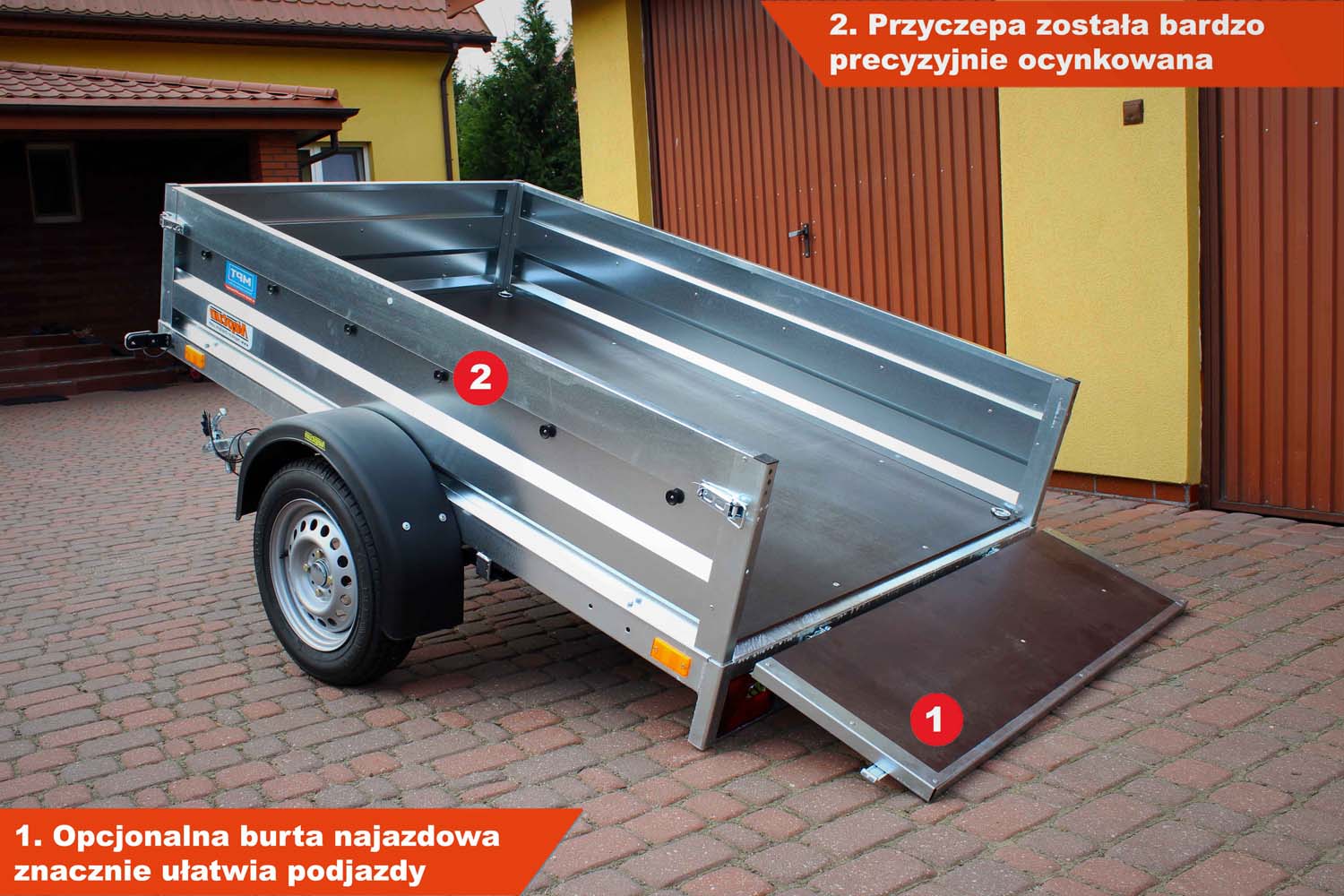 Przyczepka Neptun N7-210 rt 210x129x40 cm GN213