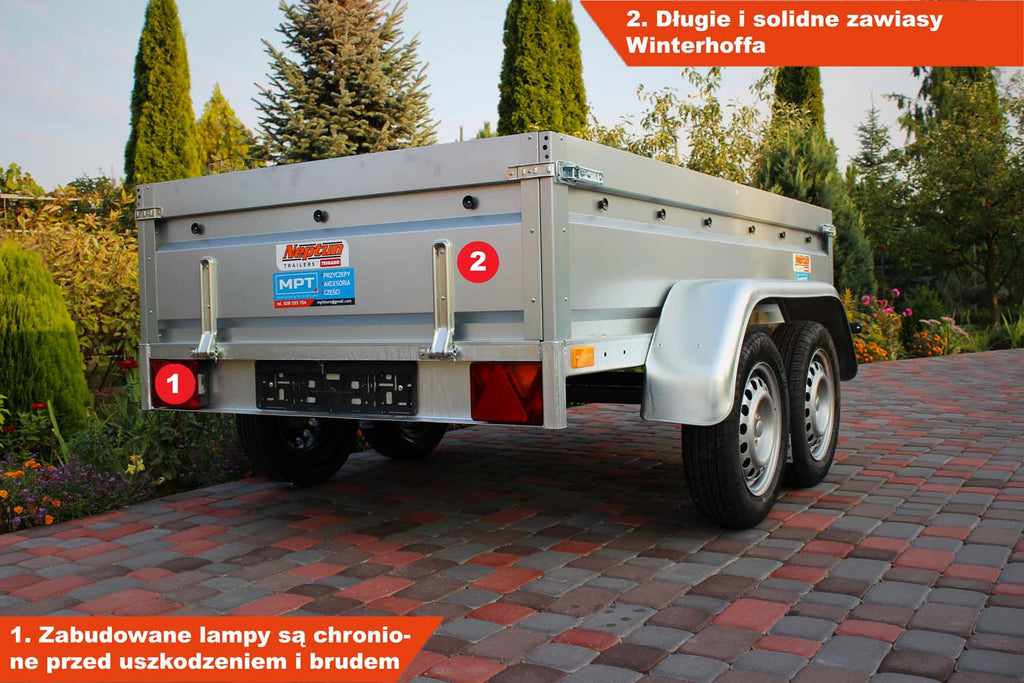 Przyczepka Neptun N7-236 2 pro 236x129x45 cm GN083