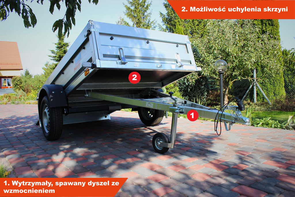 Przyczepka Neptun N7-236 rt 236x129x40 cm GN099