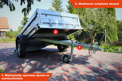 Przyczepka Neptun N7-236 rt 236x129x40 cm GN099