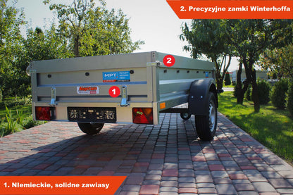 Przyczepka Neptun N7-236 rt 236x129x40 cm GN099
