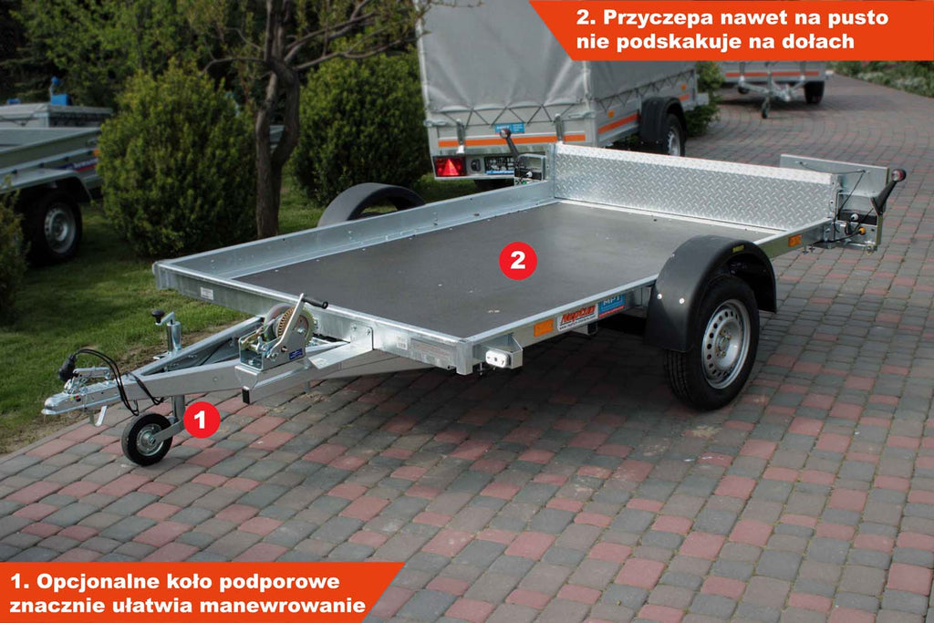 Przyczepka Neptun N7-255 Multi 255x166x10 cm Platforma GN151