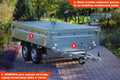 Przyczepka Neptun N7-263 2 kps 263x145x40 cm Nordica GN125