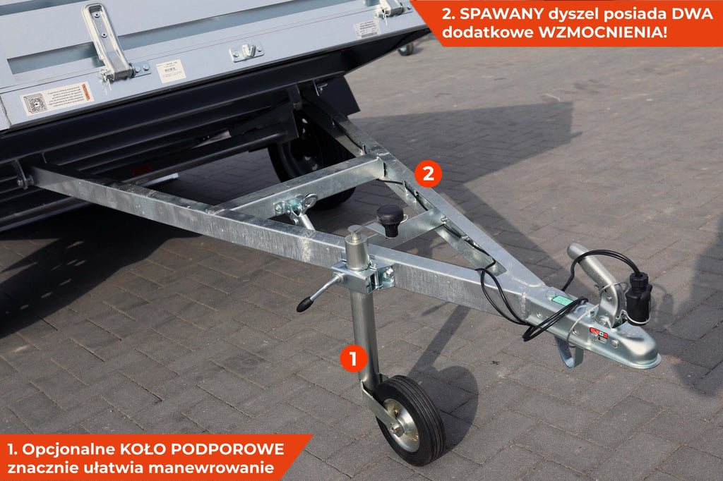 Przyczepka Neptun N7-263 rt 263x129x40 cm GN158