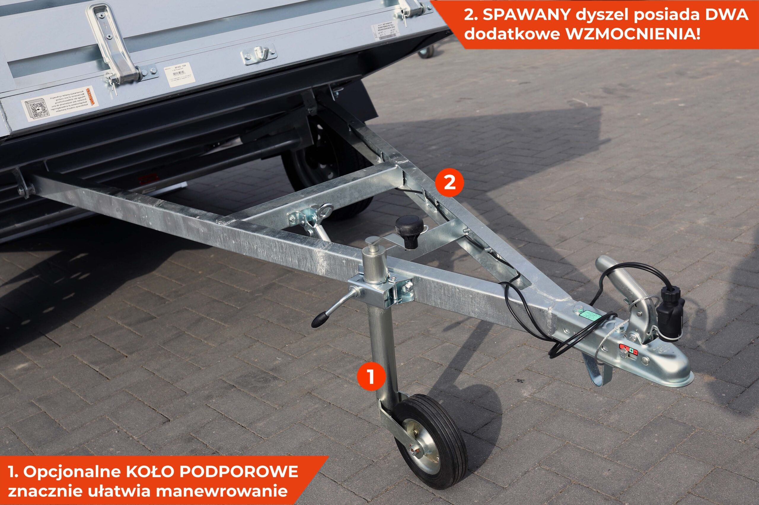 Przyczepka Neptun N7-263 rt 263x129x40 cm GN158