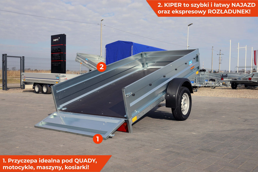 Przyczepka Neptun N7-263 rt 263x129x40 cm GN158