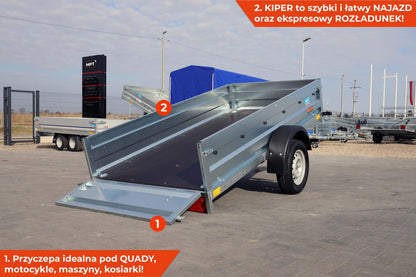 Przyczepka Neptun N7-263 rt 263x129x40 cm GN158