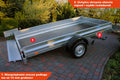 Przyczepka Neptun N7-305 multi 305x166x10 cm + Burty i najazd GN152