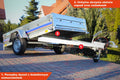 Przyczepka z hamulcem Niewiadów BD752413UH 244x126x35 cm