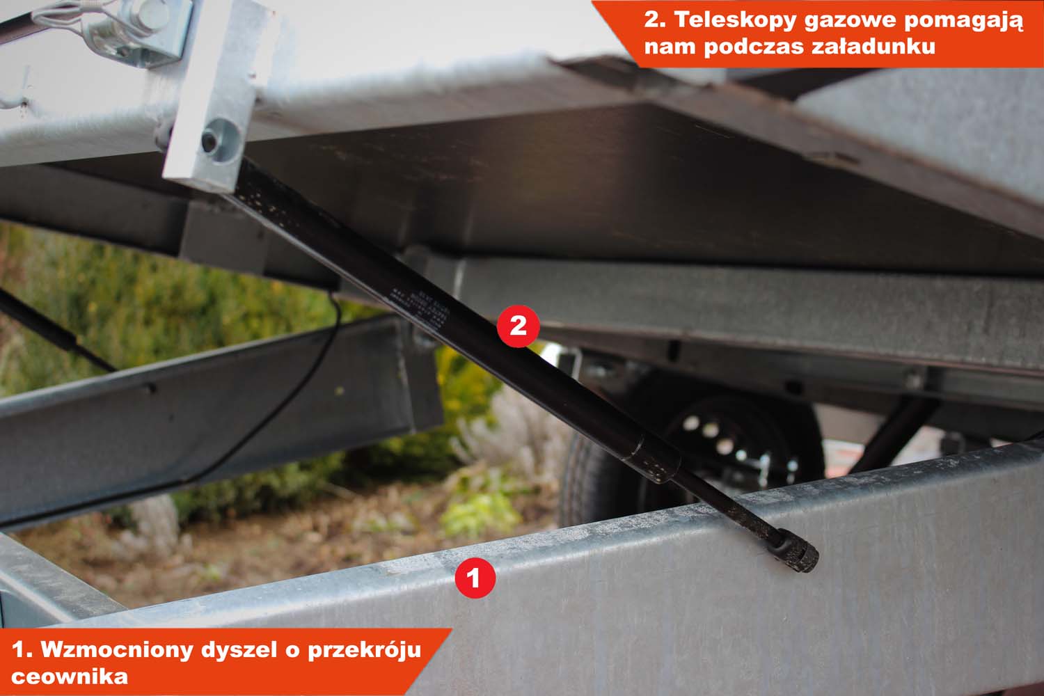Przyczepka Niewiadów BD7530UT 304x150x35 cm Tandem