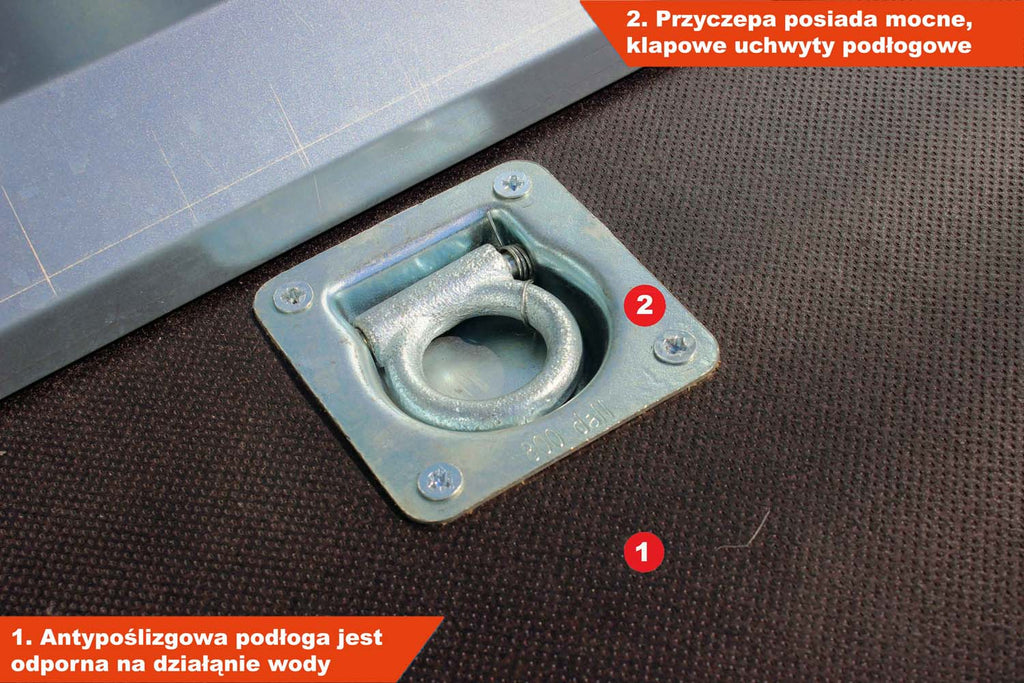 Przyczepka Niewiadów BD7530UT 304x150x35 cm Tandem