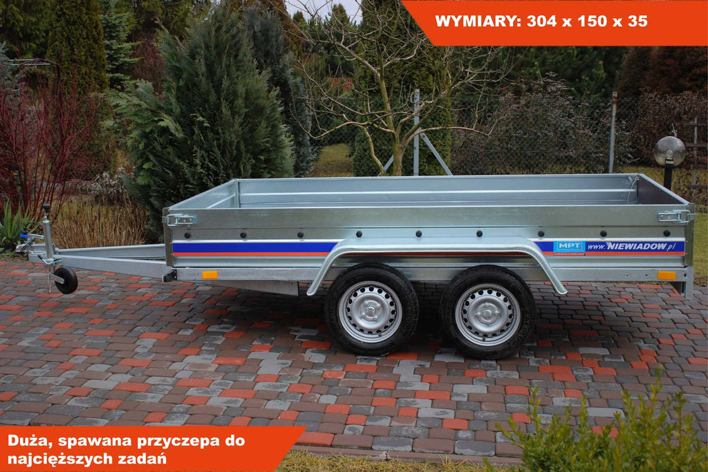 Przyczepka Niewiadów BD7530UT 304x150x35 cm Tandem