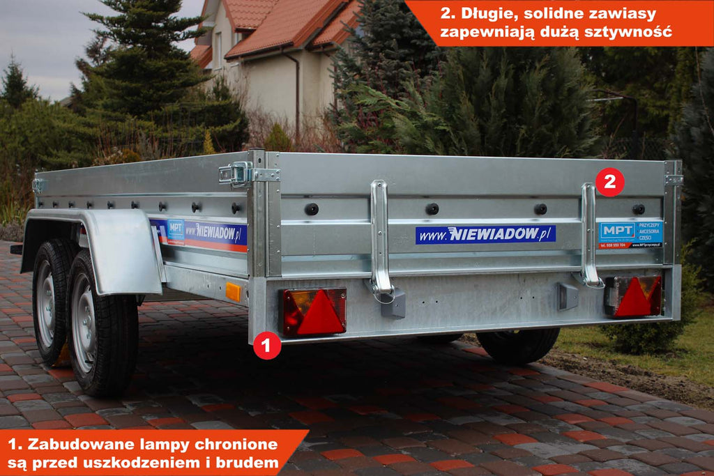 Przyczepka Niewiadów BD7530UT 304x150x35 cm Tandem