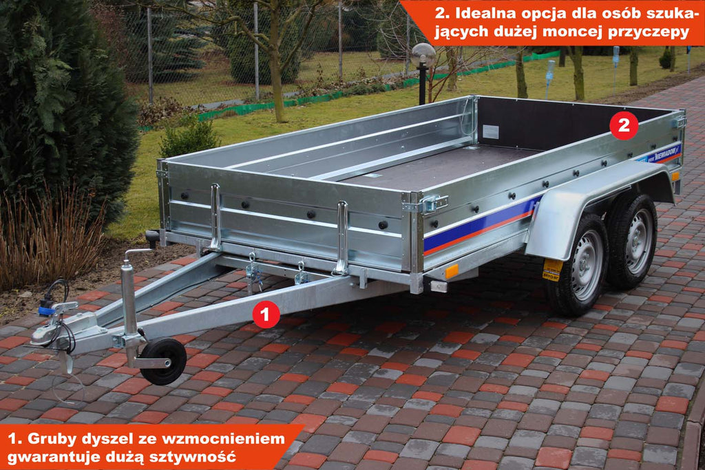 Przyczepka Niewiadów BD7530UT 304x150x35 cm Tandem