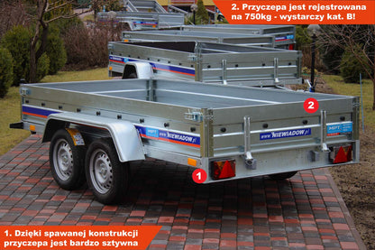 Przyczepka Niewiadów BD7530UT 304x150x35 cm Tandem
