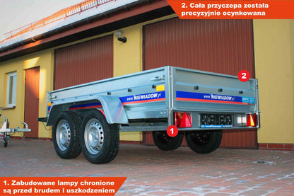 Przyczepka Niewiadów BEG7323UT 241x132x35 cm Tandem