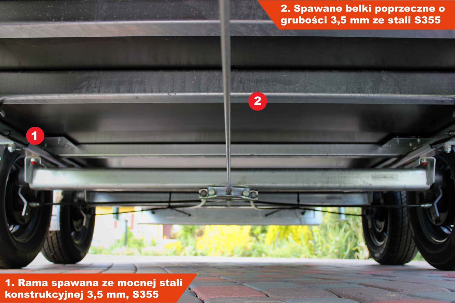 Przyczepka Niewiadów F2036HT 353x151x180 Furgon Kontener Cargo