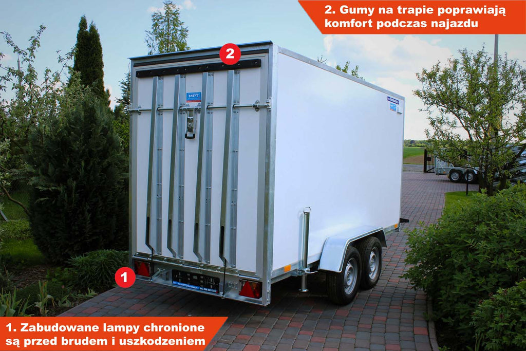 Przyczepka Niewiadów F2036HT 353x151x180 Furgon Kontener Cargo