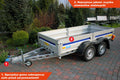 Przyczepka Wiola Mazowia Plus 272x132x38 cm Tandem