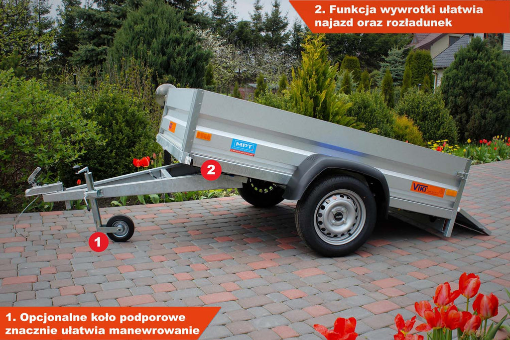 Przyczepka lekka Wiola Viki 1 200x119x38 cm
