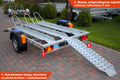 Przyczepka pod motocykle Wiola W-600M3N 244×146 cm Moto N3