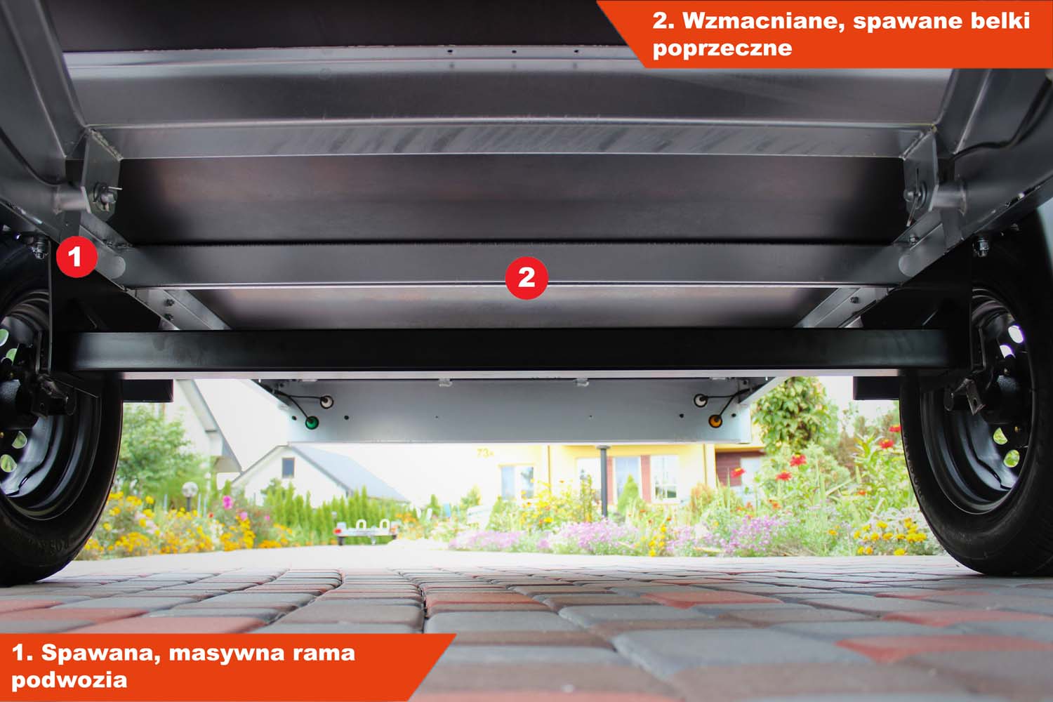 Przyczepka Neptun N7-236 pro 236x129x45 cm GN023