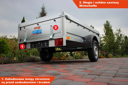 Przyczepka Neptun N7-236 pro 236x129x45 cm GN023