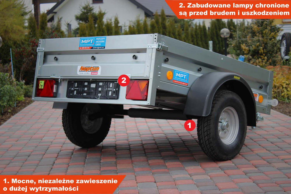 Przyczepka Neptun N5-155 ptw 155x114x30 cm