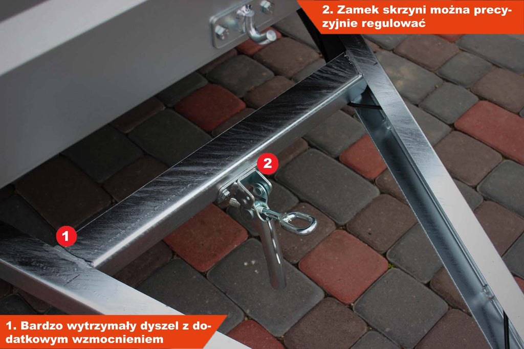 Przyczepka Neptun N5-155 ptw 155x114x30 cm