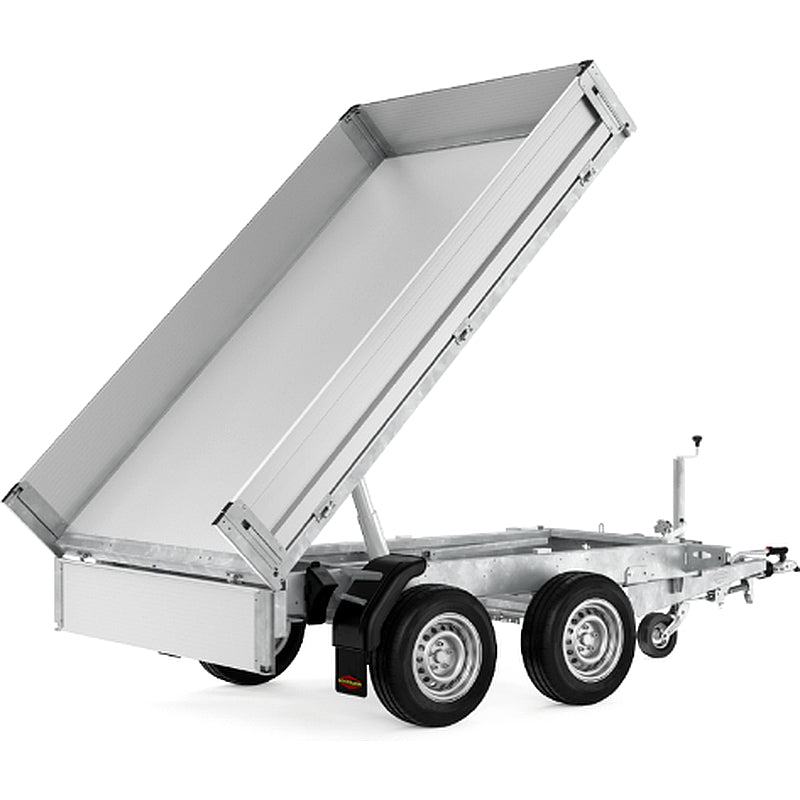 Hydrauliczna przyczepa wywrotka 2-osiowa TASKER 400/2C – 3500 kg